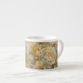 Tasse Expresso Jardin d'Ivoire Doré (Devant droit)