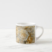 Tasse Expresso Jardin d'Ivoire Doré (Droite)