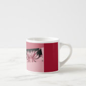 Tasse Expresso Jardin fractal d'orchidée (Droite)