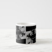 Tasse Expresso Jardin fractal gris (Devant)