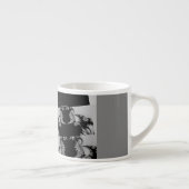 Tasse Expresso Jardin fractal gris (Droite)
