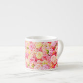 Tasse Expresso Jardin rose (Devant droit)