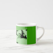 Tasse Expresso Jardin vert fractal (Droite)