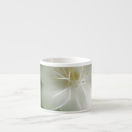 Tasse Expresso Jasmine brillante blanche (Devant)