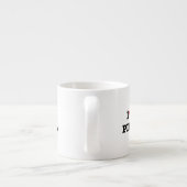 Tasse Expresso Je Coeur Mon Pit Bull (Dos)
