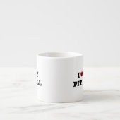 Tasse Expresso Je Coeur Mon Pit Bull (Devant)