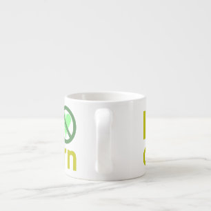 Tasse Expresso Je déteste le maïs