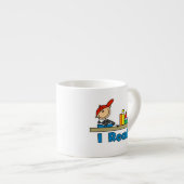 Tasse Expresso Je lis (Devant droit)