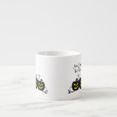 Tasse Expresso Je Me Traite À Espresso Jack O'Lantern (Devant)