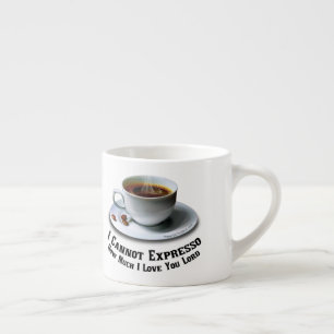 Tasse Expresso Je Ne Peux Pas Exprimer Combien Je T'Aime Seigneur
