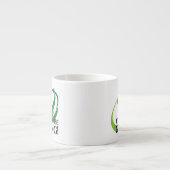 Tasse Expresso Je Préférerais Être Golfing Golfers Golf Modern Ci (Devant)