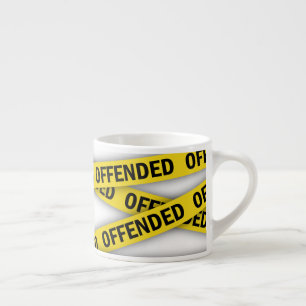 Tasse Expresso Je suis offensé que la police ne croise pas