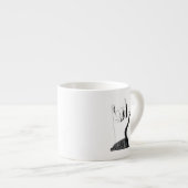 Tasse Expresso Je t'aime dans ASL (Devant droit)