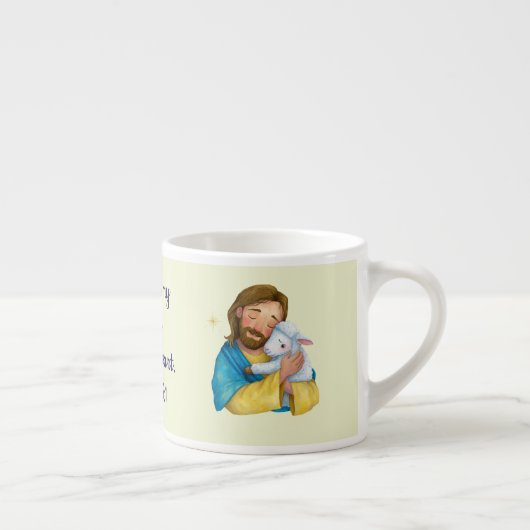 Tasse Expresso Jésus notre berger (Droite)