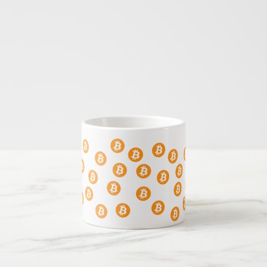 Tasse Expresso Jeton de chiffrement Bitcoin Wave BTC (Devant)