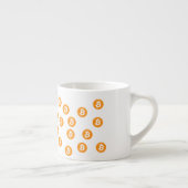 Tasse Expresso Jeton de chiffrement Bitcoin Wave BTC (Droite)