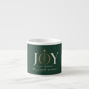 Tasse Expresso JOIE POUR LE MONDE Noël chrétien