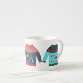 Tasse Expresso Joli Festif Douceur moche Cosy Noël (Devant droit)