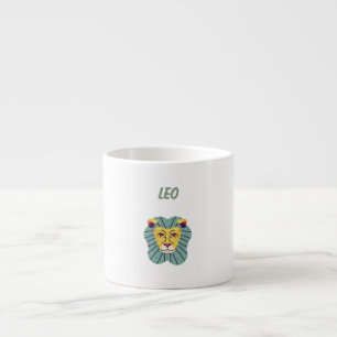 Tasse Expresso Joli Leo, zodiaque, impression signe du zodiaque