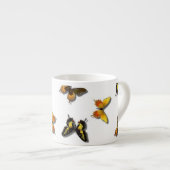 Tasse Expresso Joli motif de papillon (Devant droit)