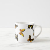 Tasse Expresso Joli motif de papillon (Droite)