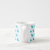 Tasse Expresso Joli oiseau bleu (Dos)