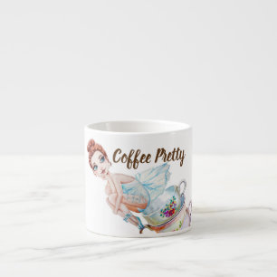Tasse Expresso Jolie fée de café de café