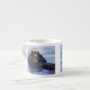 Tasse Expresso Jolie loutre de mer Alaska, États-Unis