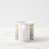 Tasse Expresso Jolie princesse avec papillons (Dos)