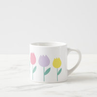 Jolies tulipes de printemps Floral pastel