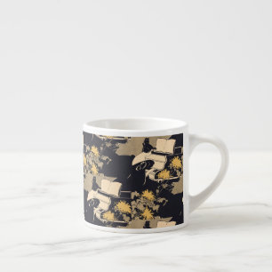 Tasse Expresso Joueur de piano élégant