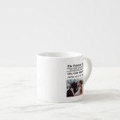 Tasse Expresso Journal de la Saint-Valentin personnalisé  (Devant droit)