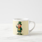 Tasse Expresso Joyeuse Saint-Patrick Mignon Lutins (Droite)