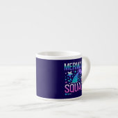 Tasse Expresso Joyeux Anniversaire Conception de Fête Océanique d (Devant droit)