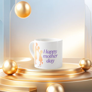 Tasse Expresso Joyeux café de la fête des mères