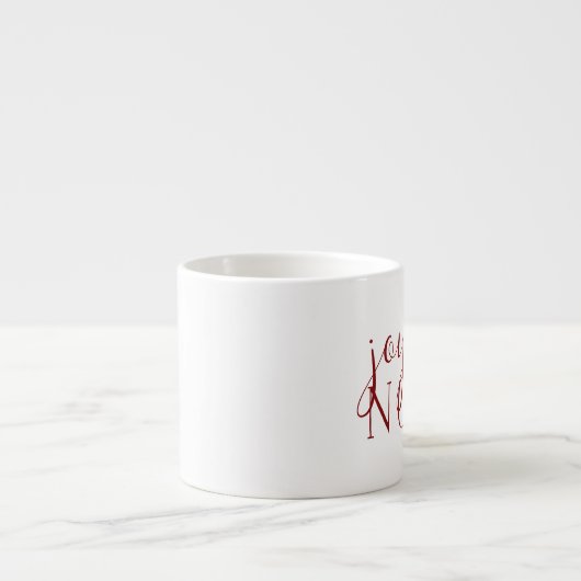 Tasse Expresso Joyeux Noel (Devant)