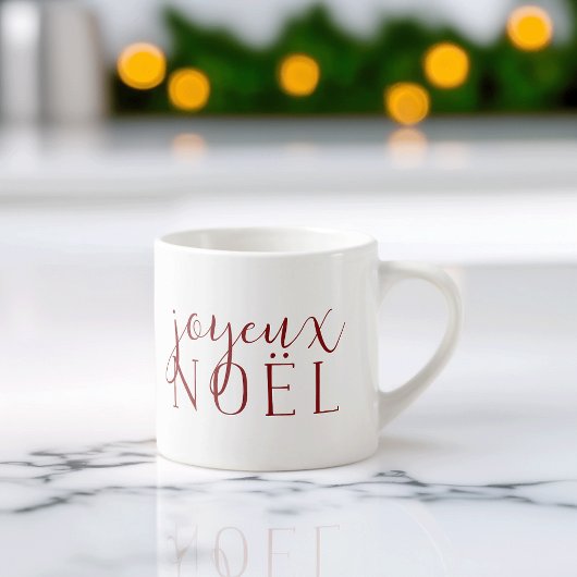 Tasse Expresso Joyeux Noel
