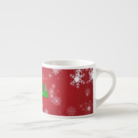 Tasse Expresso Joyeux Noël (Droite)