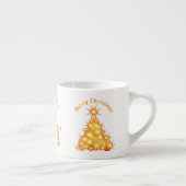 Tasse Expresso Joyeux Noël Arbre d'or Thunder_Cove (Droite)