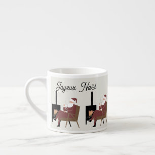 Tasse Expresso Joyeux Noël Père Noël