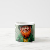Tasse Expresso Joyeux St. Patrick's Day Leprechaun (Devant)
