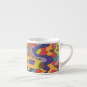 Tasse Expresso "Joyful Noise" Art Abstrait (Droite)