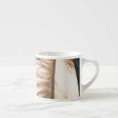 Tasse Expresso Jupe d'herbe chic minimale (Droite)