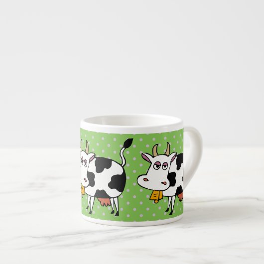 Tasse Expresso Jus de vache (Devant droit)