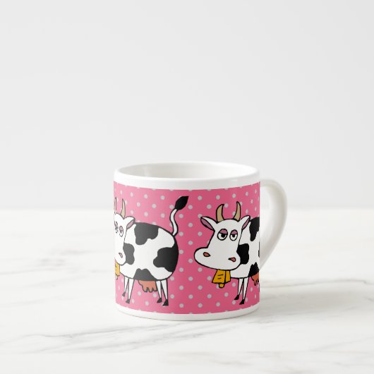 Tasse Expresso Jus de vache (Devant droit)