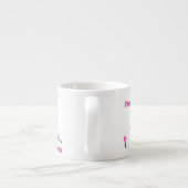Tasse Expresso J'y vais (Dos)