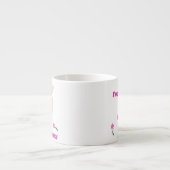 Tasse Expresso J'y vais (Devant)