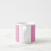 Tasse Expresso Kaleidoscope Fleur Solaire (Dos)
