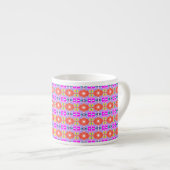 Tasse Expresso Kaleidoscope Fleur Solaire (Devant droit)