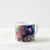 Tasse Expresso Kandinsky 1925/jaune/rouge/bleu/pixdezines (Devant droit)